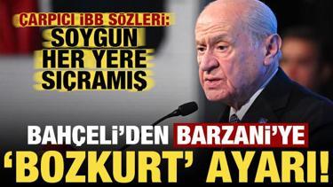 Son dakika: Bah&ccedil;eli'den son dakika a&ccedil;ıklamaları! Barzani'ye 'bozkurt' mesajı...