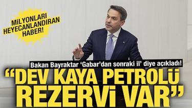 Bakan Bayraktar'dan 'Kaya petrol&uuml;' m&uuml;jdesi! 'Sırada Diyarbakır var' diyerek duyurdu!