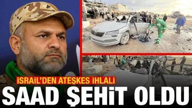 İsrail'den Hamas komutanı Raad Saad'a suikast
