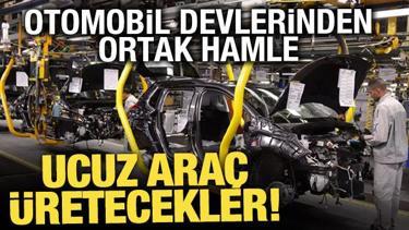 Otomobil devleri Ford ve Renault ortak &uuml;retecek