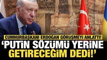 Son dakika... Cumhurbaşkanı Erdoğan'dan Putin'e barış i&ccedil;in net mesaj