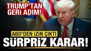 Son dakika: Trump geri adım attı! S&uuml;rpriz karar! ABD satışına izin verdi! 