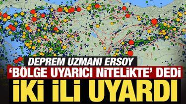 Van depremi sonrası korkutan uyarı! Prof. Dr. Ş&uuml;kr&uuml; Ersoy iki ili işaret etti