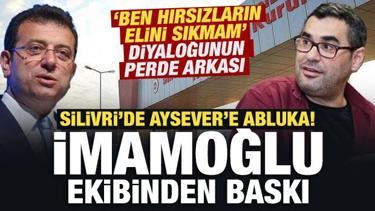 Silivri'de Aysever&rsquo;e abluka! İmamoğlu ekibinden baskı