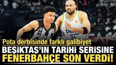 Beşiktaş Gain'in tarihi serisini Fenerbah&ccedil;e Beko bitirdi