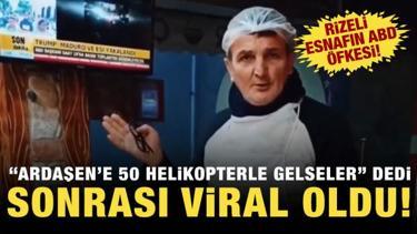 Rizeli esnafın ABD'nin Maduro operasyonuna tepkisi bomba