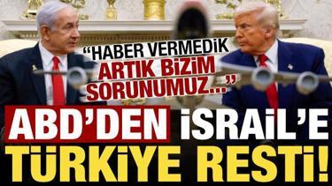 ABD'den İsrail'e 'T&uuml;rkiye' resti: Bunu beklemiyorlardı, artık bizim sorunumuz...