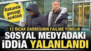 Adalet Bakanlığı'ndan Samsun'daki bı&ccedil;aklı saldırı iddiasına yalanlama