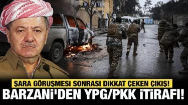 Barzani'den ter&ouml;r &ouml;rg&uuml;t&uuml; PKK'ya sert tepki: Suriye'deki K&uuml;rtlere y&uuml;k oldular!