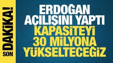 Başkan Erdoğan, Esenboğa Havalimanı'nın 3'&uuml;nc&uuml; pisti ve yeni kulesini a&ccedil;tı