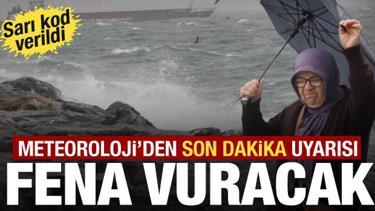Meteoroloji yeni haritayı yayımladı: Fırtına ve sağanak vuracak! 3 ilde alarm verildi