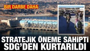 Suriye ordusu, Tişrin Barajı'nı SDG işgalinden kurtardı
