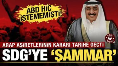 Suriye'nin en b&uuml;y&uuml;k aşiretinden SDG'ye darbe: &Ouml;rg&uuml;t&uuml; &ccedil;&ouml;k&uuml;şe g&ouml;t&uuml;ren kritik hamle