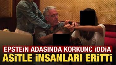 Epstein adasında korkun&ccedil; iddia: Asitle insanları mı eritti?