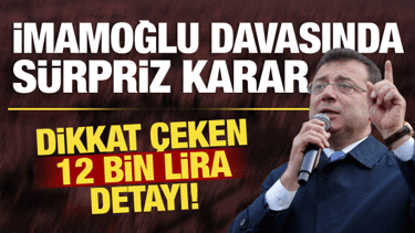 İmamoğlu'nun yargılandığı vatandaşa hakaret davası d&uuml;şt&uuml;: 12 bin lira detayı dikkat &ccedil;ekti!