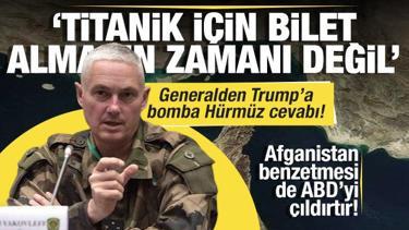 Fransız generalden Trump'a H&uuml;rm&uuml;z cevabı: Titanik i&ccedil;in bilet almanın zamanı değil