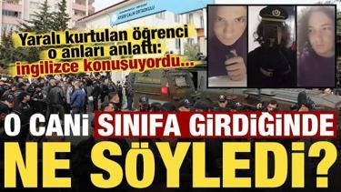 Cani İsa Aras Mersinli sınıfa girdiğinde ne dedi? Yaralı kurtulan &ouml;ğrenci o anları anlattı