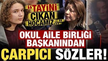 İsa Aras Mersinli ile ilgili okul aile birliği başkanı konuştu: Tayini &ccedil;ıkan hocamız...