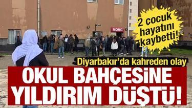 Okul bah&ccedil;esine yıldırım d&uuml;şt&uuml;: 2 &ccedil;ocuk &ouml;ld&uuml;, 1'i ağır yaralı!