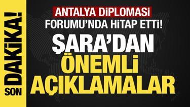 Son dakika... Şara, ADF 2026'da konuştu!