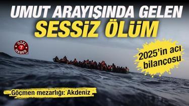 Umut arayışında acı bilan&ccedil;o: 2025 yılında yaklaşık 8000 g&ouml;&ccedil;men yaşamını yitirdi