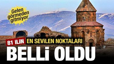 81 ilin en beğenilen noktaları belli oldu! Gelen fotoğraf &ccedil;ekilmeden gitmiyor...