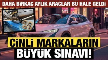 Daha birka&ccedil; aylık ara&ccedil;lar bu hale geldi: &Ccedil;inli markaların b&uuml;y&uuml;k sınavı!