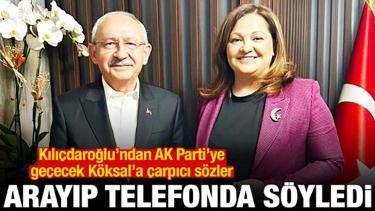 Arayıp s&ouml;yledi! Kılı&ccedil;daroğlu'ndan AK Parti'ye ge&ccedil;ecek Burcu K&ouml;ksal'a &ccedil;arpıcı s&ouml;zler