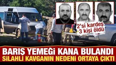 Şanlıurfa'da 2'si kardeş 3 kişinin &ouml;ld&uuml;ğ&uuml; silahlı kavganın nedeni ortaya &ccedil;ıktı 