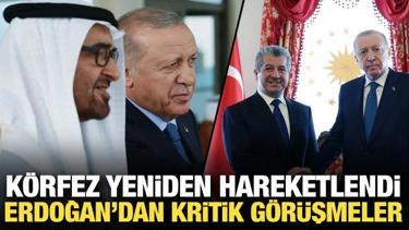 Son dakika: Erdoğan BAE Devlet Başkanıyla g&ouml;r&uuml;şt&uuml;