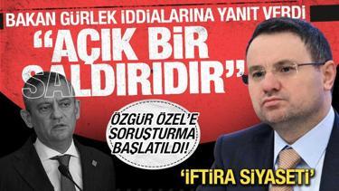 Son dakika: &Ouml;zg&uuml;r &Ouml;zel'e soruşturma başlatıldı!