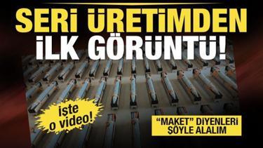ASELSAN 'ın y&uuml;ksek hassasiyetli milli m&uuml;himmat TOLUN'un seri &uuml;retim g&ouml;r&uuml;nt&uuml;leri paylaşıldı