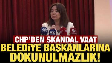 CHP'den skandal vaat: Belediye başkanlarına dokunulmazlık!
