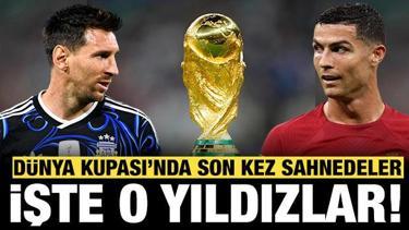 D&uuml;nya Kupası'nda son kez sahne alacaklar: İşte o s&uuml;per yıldızlar...