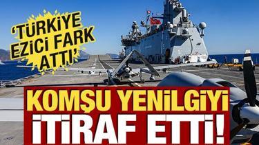 Komşu yenilgiyi itiraf etti! 'T&uuml;rkiye ezici fark attı'