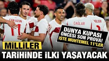 D&uuml;nya Kupası &ouml;ncesi son prova! Venezuela - T&uuml;rkiye: Muhtemel 11'ler