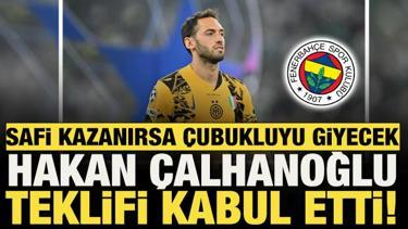 Hakan &Ccedil;alhanoğlu Hakan Safi'ye kararını bildirdi!