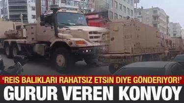 Sinop'ta Siper F&uuml;ze konvoyu gururu: Reis balıklar rahatsız olsun diye g&ouml;nderiyor!