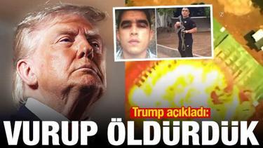 Trump suikastı a&ccedil;ıkladı: Cehennemin derinliklerine g&ouml;nderdik