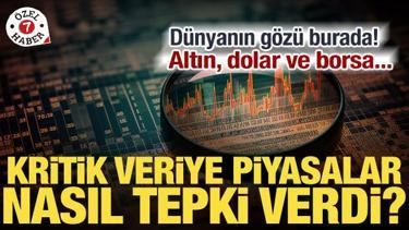 ABD ekonomisi i&ccedil;in kritik veri a&ccedil;ıklandı! Piyasanın g&ouml;z&uuml; bu haberdeydi...