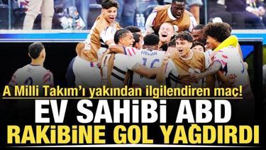 D&uuml;nya Kupası'nda 5 goll&uuml; ma&ccedil;! ABD fişi ilk yarıda &ccedil;ekti
