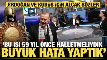 i24'te T&uuml;rkiye ve Kud&uuml;s i&ccedil;in al&ccedil;ak s&ouml;zler: 59 yıl &ouml;nce halletmeliydik, b&uuml;y&uuml;k hata yaptık