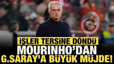 Jose Mourinho'dan Galatasaray'a b&uuml;y&uuml;k m&uuml;jde!