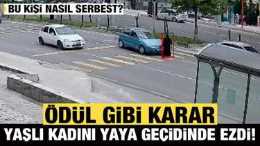 Niğde'de yaya ge&ccedil;idi dehşeti: S&uuml;r&uuml;c&uuml; serbest, 75 yaşındaki kadın yaşam savaşında