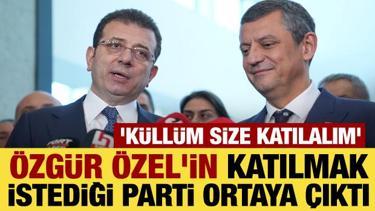 Şok iddia! Parti lideri a&ccedil;ıkladı: &Ouml;zg&uuml;r &Ouml;zel bize katılmak istedi