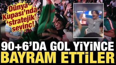 90+6'da gol yiyince bayram ettiler: D&uuml;nya Kupası'nda 'stratejik' sevin&ccedil;!