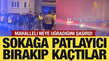 Beyoğlu'nda sokağa patlayıcı bırakıp ka&ccedil;tılar: &Ccedil;evrede hasar oluştu