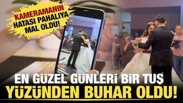 En g&uuml;zel g&uuml;nlerinde bir tuş y&uuml;z&uuml;nden şoke oldular! Kameramanın hatası pahalıya patladı...