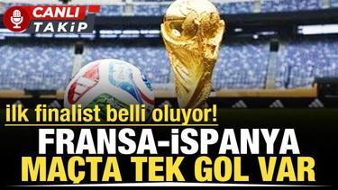 Fransa-İspanya! CANLI