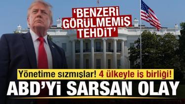 ABD'yi sarsan olay! Y&ouml;netime sızmışlar! 4 &uuml;lkeyle iş birliği! 'Benzeri g&ouml;r&uuml;lmemiş tehdit'